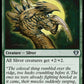 (903) Magic The Gathering Commander Masters: Extras Single: Might Sliver  Uncommon