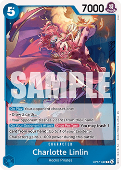 (049) One Piece TCG OP17: The World’s Strongest Warriors Single: Charlotte Linlin (OP17-049) (V.1)  Rare