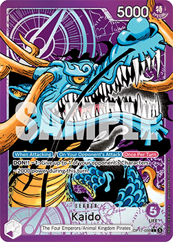 (058) One Piece TCG OP17: The World’s Strongest Warriors Single: Kaido (OP17-058) (V.2)  Alternate Art