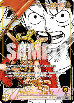 (079) One Piece TCG OP17: The World’s Strongest Warriors Single: Monkey.D.Luffy (OP17-079) (V.3)  Special Rare