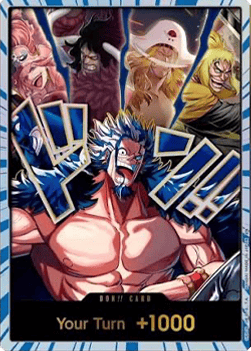 (000) One Piece TCG OP17: The World’s Strongest Warriors Single: Don!! (OP17 Rocks Pirates) (V.2)  DON!!