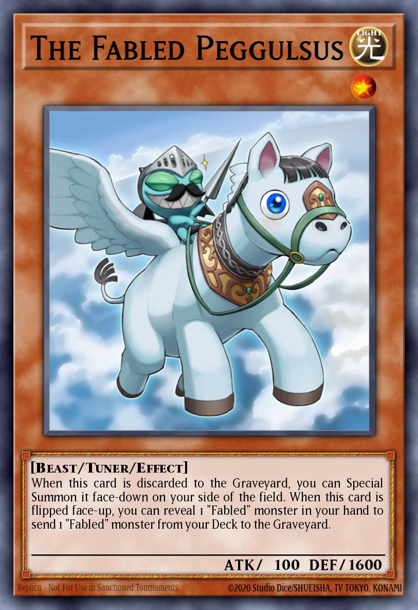 (141) YuGiOh TCG HAC1: Hidden Arsenal: Chapter 1 Single: The Fabled Peggulsus (V.2 - Parallel Rare)  Parallel Rare