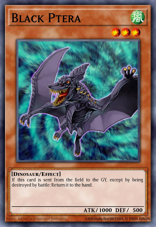 (154) YuGiOh TCG LCJW: Legendary Collection 4: Mega Pack Single: Black Ptera  Common