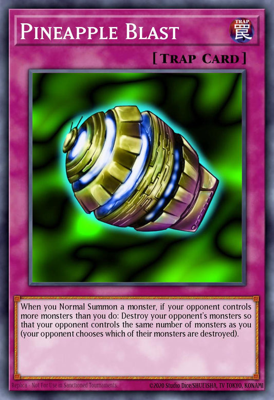 (045) YuGiOh TCG MFC: Magician's Force Single: Pineapple Blast  Common