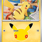(031) Pokemon TCG 30th Celebration Single: Pikachu   Pikachu Rare