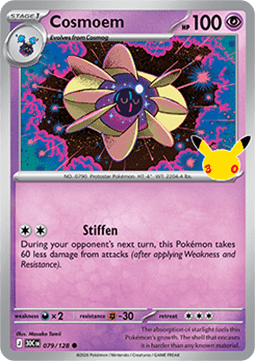 (079) Pokemon TCG 30th Celebration Single: Cosmoem   Common
