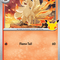 (010) Pokemon TCG 30th Celebration Single: Ninetales   Common