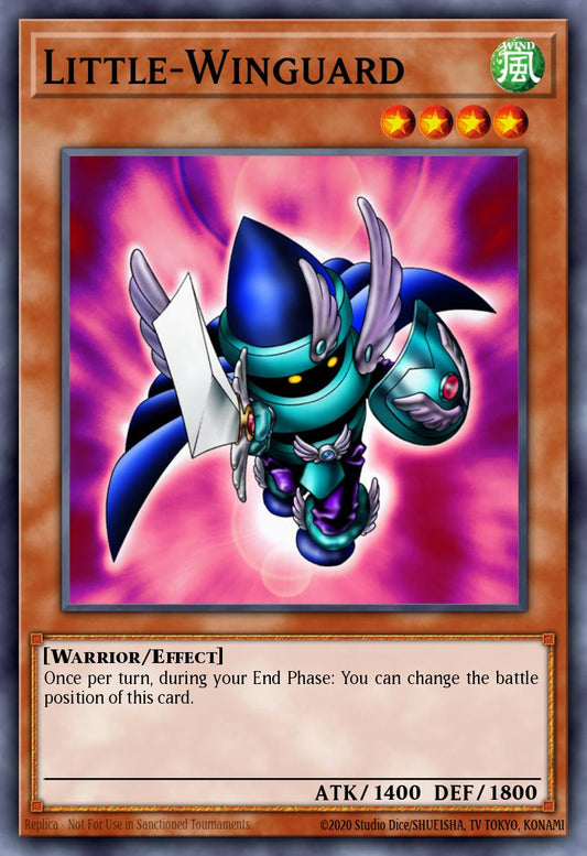 (EN013) YuGiOh TCG DCR: Dark Crisis Single: Little-Winguard (V.2 - Common)  Common