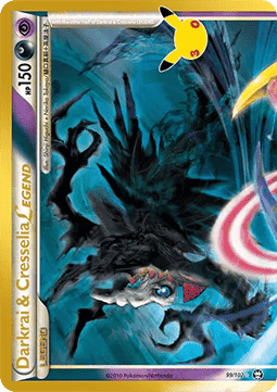 (TM 99) Pokemon TCG 30th Celebration Single: Darkrai & Cresselia LEGEND   Ultra Rare