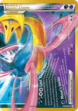 (TM 100) Pokemon TCG 30th Celebration Single: Darkrai & Cresselia LEGEND   Ultra Rare