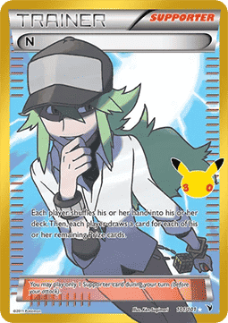 (NVI 101) Pokemon TCG 30th Celebration Single: N  Ultra Rare