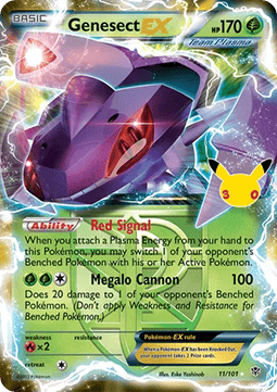 (PLB 97) Pokemon TCG 30th Celebration Single: Genesect EX   Ultra Rare