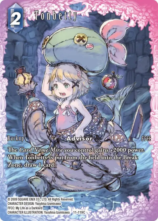 (119) Final Fantasy TCG Opus XI: Soldier's Return Single: Tonbetty (11-119) (V.2)  Common