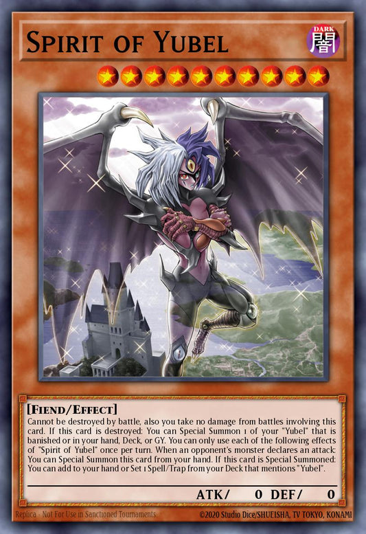 (127) YuGiOh TCG MP24: 25th Anniversary Tin: Dueling Mirrors Single: Spirit of Yubel  Secret Rare