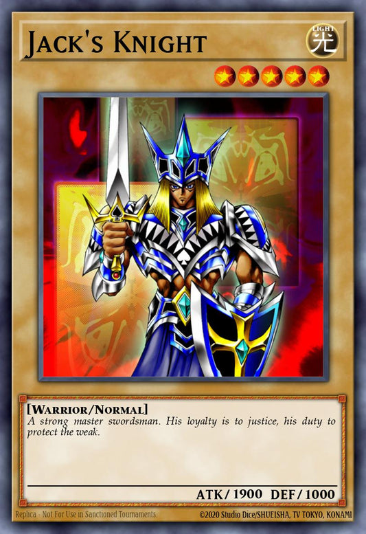 (016) YuGiOh TCG LCYW: Legendary Collection 3: Mega Pack Single: Jack's Knight  Ultra Rare