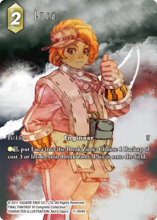 (084) Final Fantasy TCG Opus XI: Soldier's Return Single: Luca (11-084) (V.2)  Rare