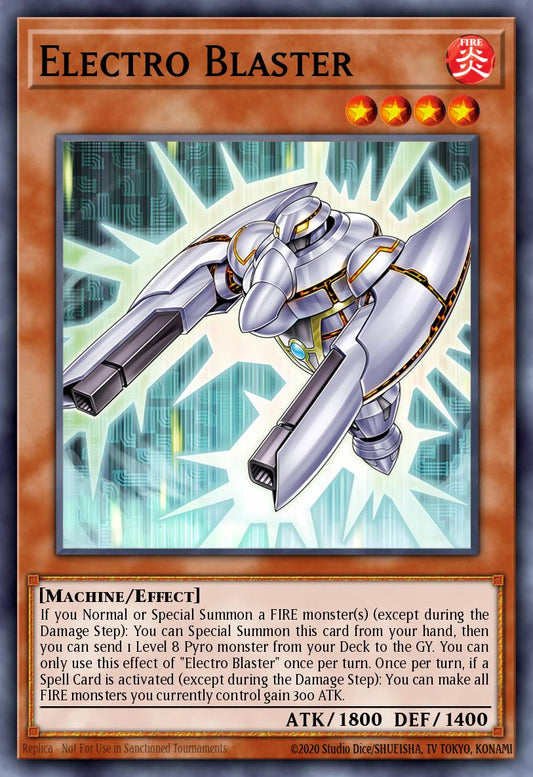 (024) YuGiOh TCG BLTR: Battles of Legend: Terminal Revenge Single: Electro Blaster  Ultra Rare
