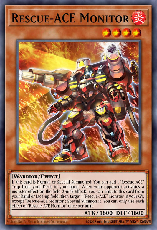 (279) YuGiOh TCG MP24: 25th Anniversary Tin: Dueling Mirrors Single: Rescue-ACE Monitor  Ultra Rare