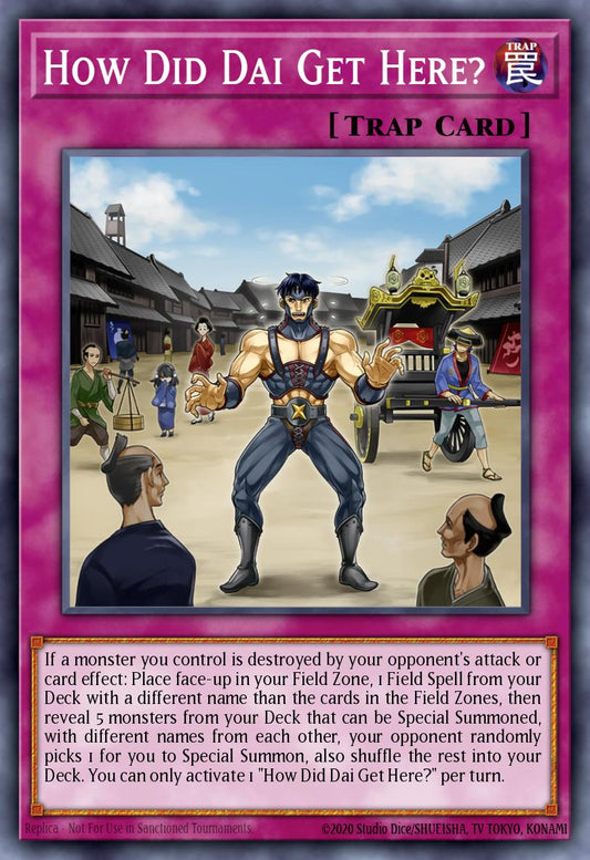(359) YuGiOh TCG MP24: 25th Anniversary Tin: Dueling Mirrors Single: How Did Dai Get Here?  Common