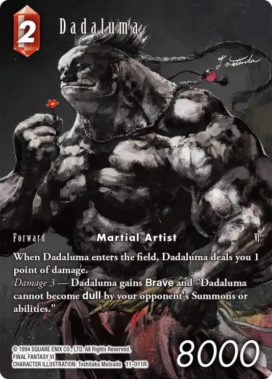 (011) Final Fantasy TCG Opus XI: Soldier's Return Single: Dadaluma (11-011) (V.2)  Rare