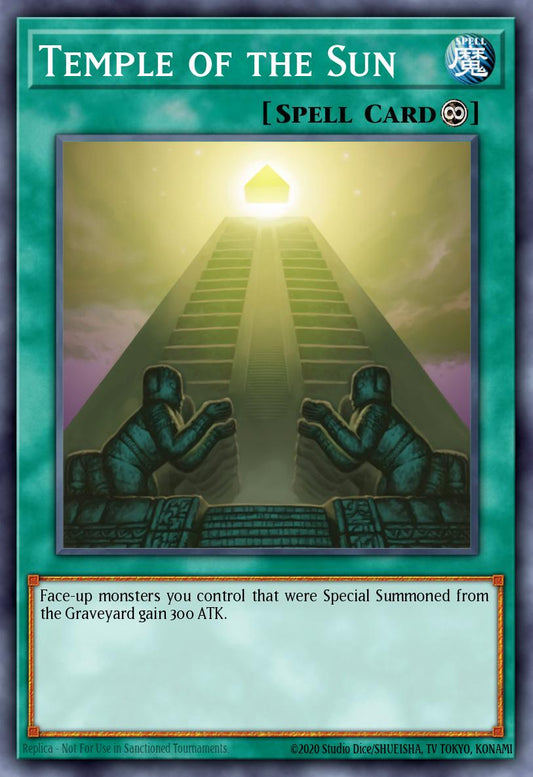(050) YuGiOh TCG ABPF: Absolute Powerforce Single: Temple of the Sun  Common