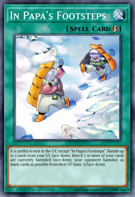 (070) YuGiOh TCG LEDE: Legacy of Destruction Single: In Papa's Footsteps  Common