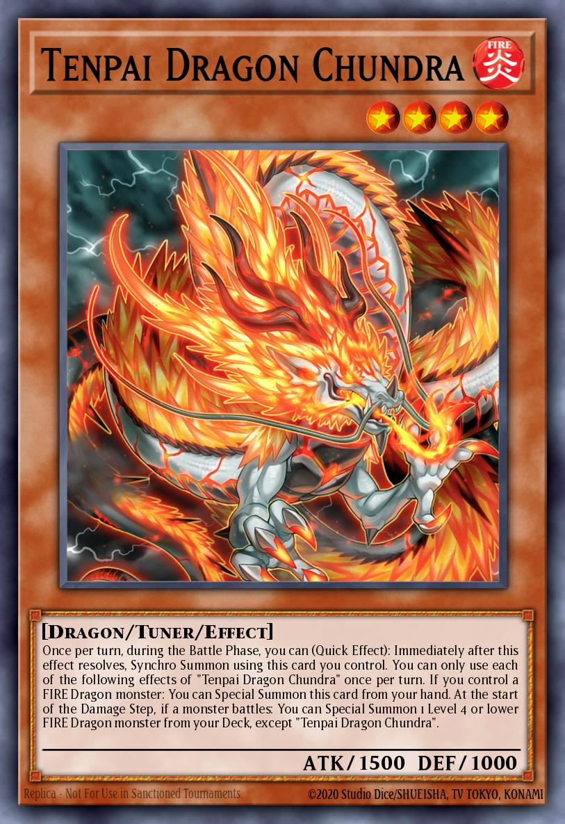 (018) YuGiOh TCG LEDE: Legacy of Destruction Single: Tenpai Dragon Chundra  Common