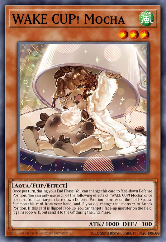 (DUAD028) YuGiOh TCG Duelist’s Advance Single: WAKE CUP! Mocha  Common