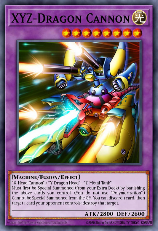 (052) YuGiOh TCG MFC: Magician's Force Single: XYZ-Dragon Cannon  Ultra Rare