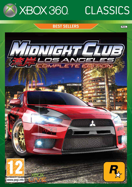 Xbox 360: Midnight Club: Los Angeles [Complete Edition]