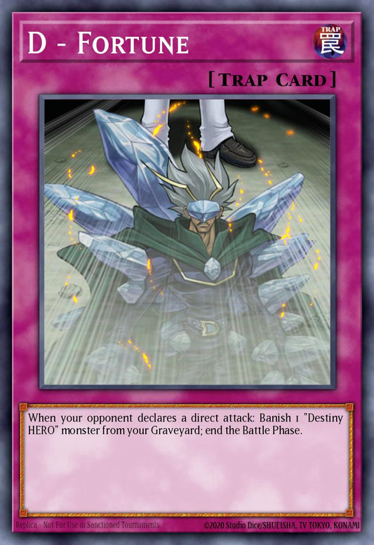 (066) YuGiOh TCG LODT: Light of Destruction Single: D - Fortune (V.2 - Common)  Common