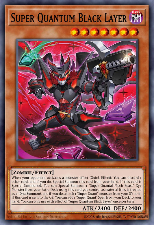 (DUAD025) YuGiOh TCG Duelist’s Advance Single: Super Quantum Black Layer  Common