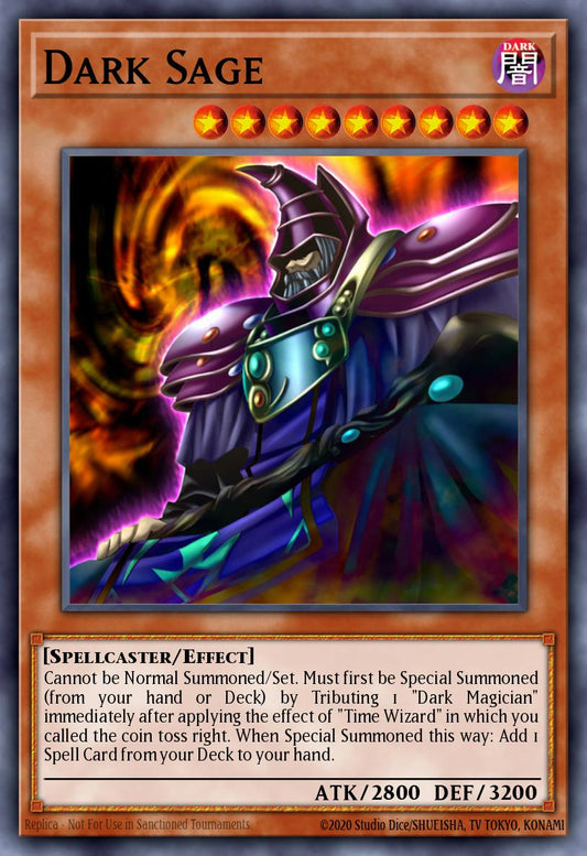 (027) YuGiOh TCG LCYW: Legendary Collection 3: Mega Pack Single: Dark Sage  Common