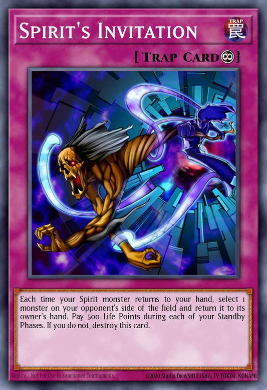 (204) YuGiOh TCG DB2: Dark Beginning 2 Single: Spirit's Invitation  Common