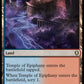 (923) Magic The Gathering Commander Legends: Battle for Baldur's Gate: Extras Single: Temple of Epiphany  Rare