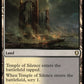 (924) Magic The Gathering Commander Legends: Battle for Baldur's Gate: Extras Single: Temple of Silence  Rare