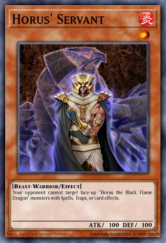 (206) YuGiOh TCG LCYW: Legendary Collection 3: Mega Pack Single: Horus' Servant  Common