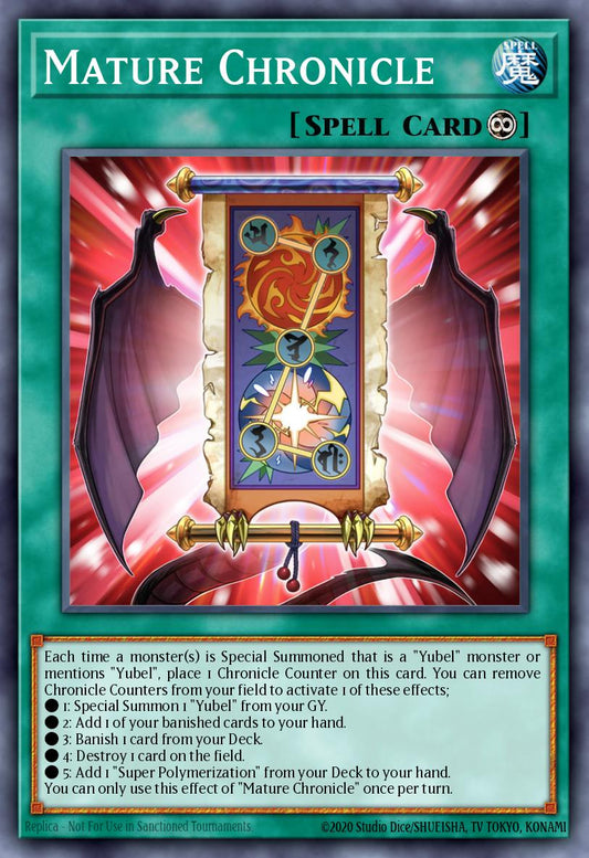 (055) YuGiOh TCG PHNI: Phantom Nightmare Single: Mature Chronicle  Common