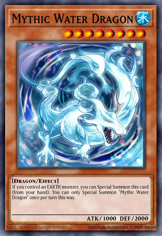 (135) YuGiOh TCG MP14: 2014 Mega-Tins Mega-Pack Single: Mythic Water Dragon  Common