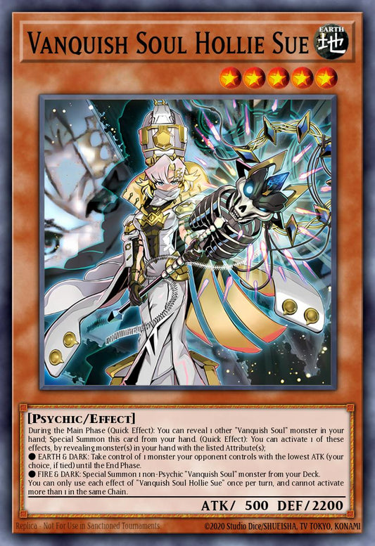 (DUAD022) YuGiOh TCG Duelist’s Advance Single: Vanquish Soul Hollie Sue (V.1 - Ultra Rare)  Ultra Rare