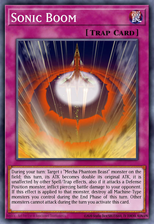 (109) YuGiOh TCG MP14: 2014 Mega-Tins Mega-Pack Single: Sonic Boom  Common
