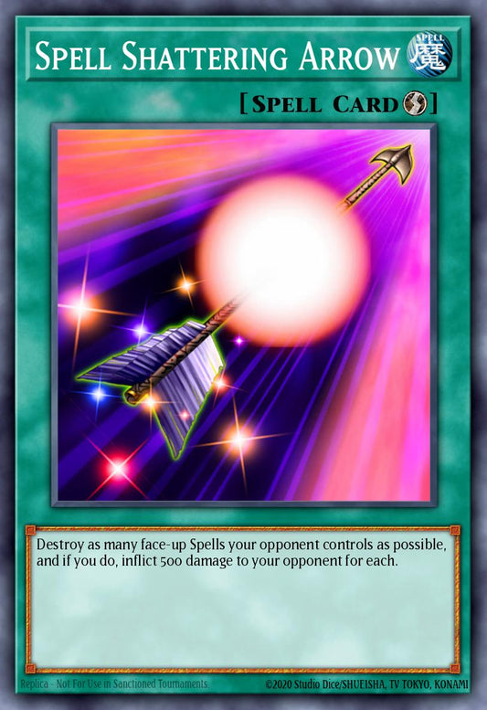 (085) YuGiOh TCG LCYW: Legendary Collection 3: Mega Pack Single: Spell Shattering Arrow  Common