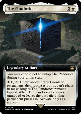 (934) Magic The Gathering Universes Beyond: Doctor Who: Extras Single: The Pandorica (V.3)  Rare