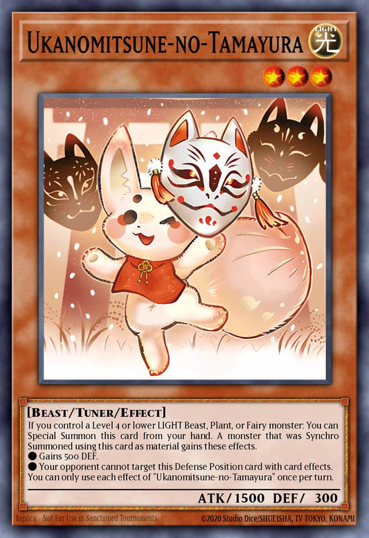 (DUAD098) YuGiOh TCG Duelist’s Advance Single: Ukanomitsune-no-Tamayura  Common