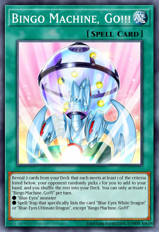 (062) YuGiOh TCG RA02: 25th Anniversary Rarity Collection II Single: Bingo Machine, Go!!! (V.5 - Quarter Century Secret Rare)  Quarter Century Secret Rare