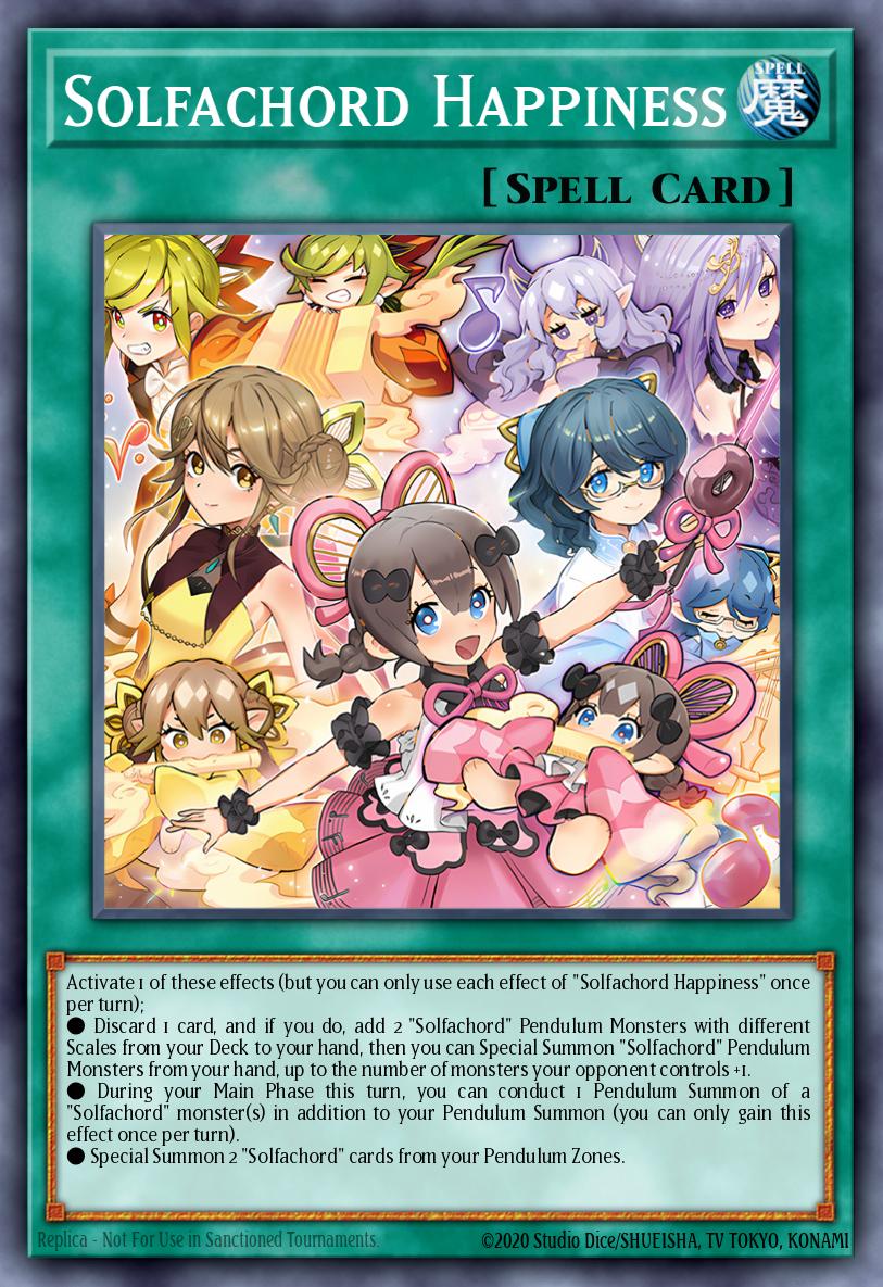 (065) YuGiOh TCG DOOD: Doom of Dimensions Single: Solfachord Happiness  Common