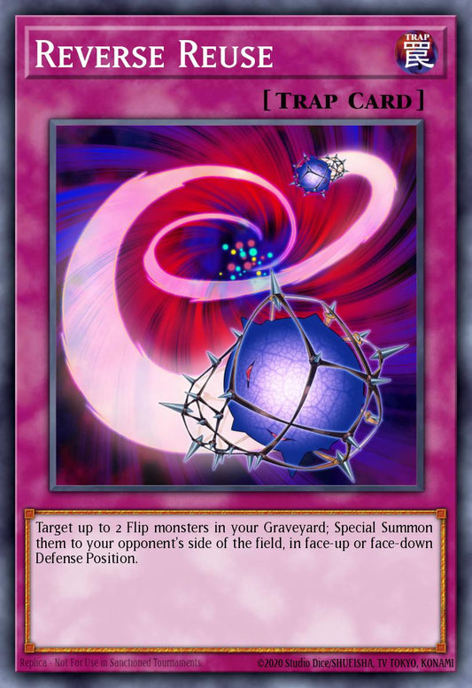 (089) YuGiOh TCG DLCS: Dragons of Legend: The Complete Series Single: Reverse Reuse  Common