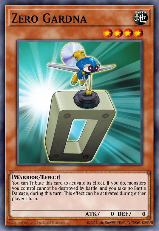 (006) YuGiOh TCG SOVR: Stardust Overdrive Single: Zero Gardna  Rare