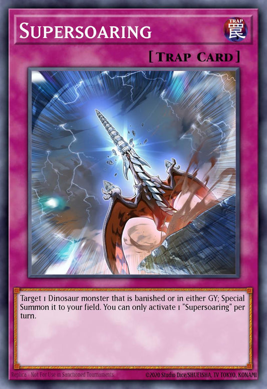 (007) YuGiOh TCG WISU: Wild Survivors Single: Supersoaring  Rare