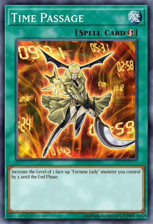 (052) YuGiOh TCG SOVR: Stardust Overdrive Single: Time Passage  Common